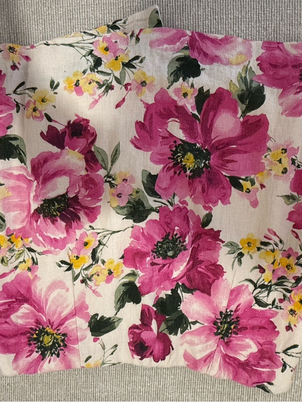 Abercrombie & Fitch Pink Floral Wrap Mini Skirt - Picture 3 of 5